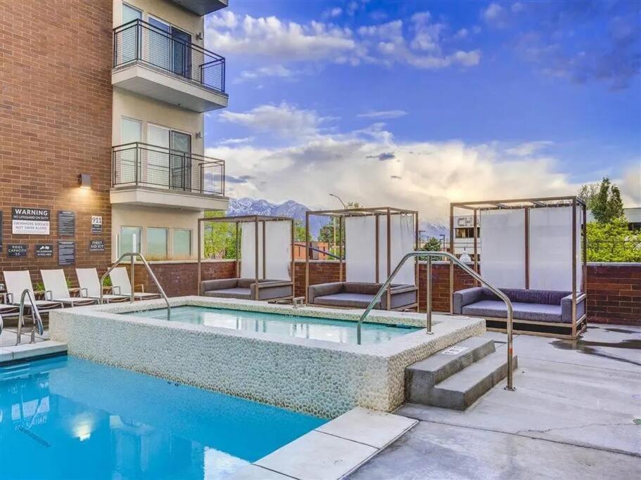 Apartamento Luxurious Retreat In Slc Salt Lake City Exterior foto